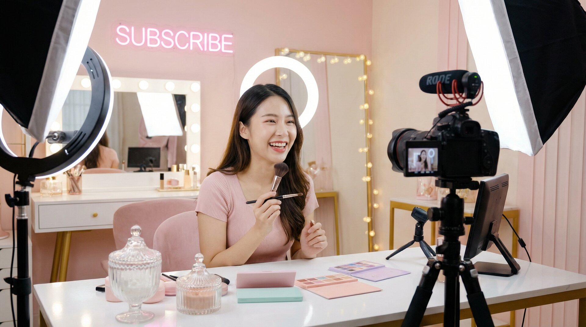 糖心vlog美妆视频教程